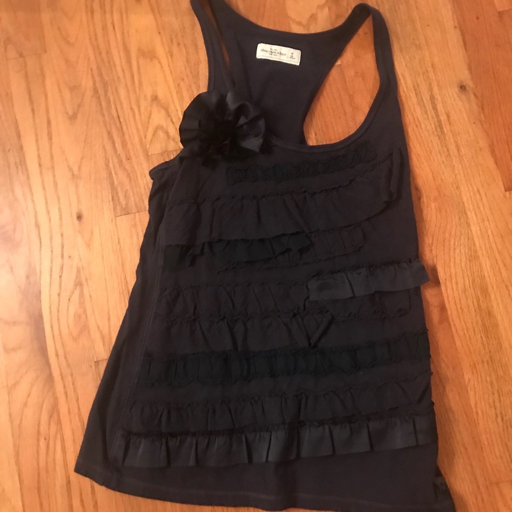 Abercrombie and Fitch Ruffle Tank